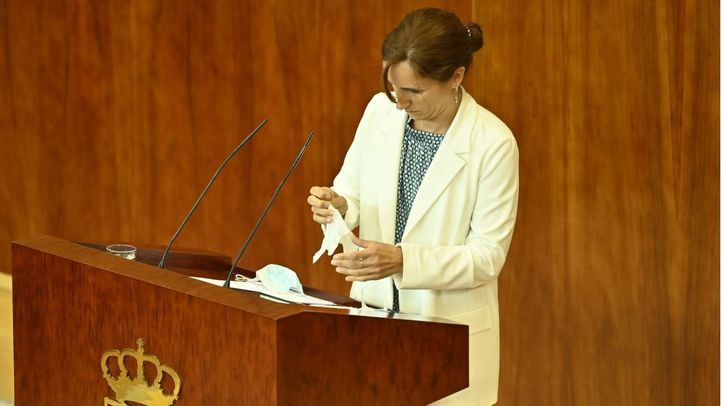 Mónica García, portavoz de Más Madrid