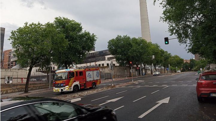 La lluvia obliga a los bomberos a realizar más de 180 intervenciones en Madrid