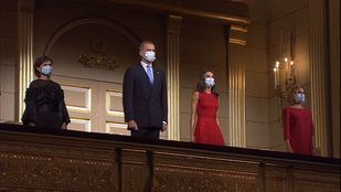 Los Reyes inauguran la nueva temporada del Teatro Real