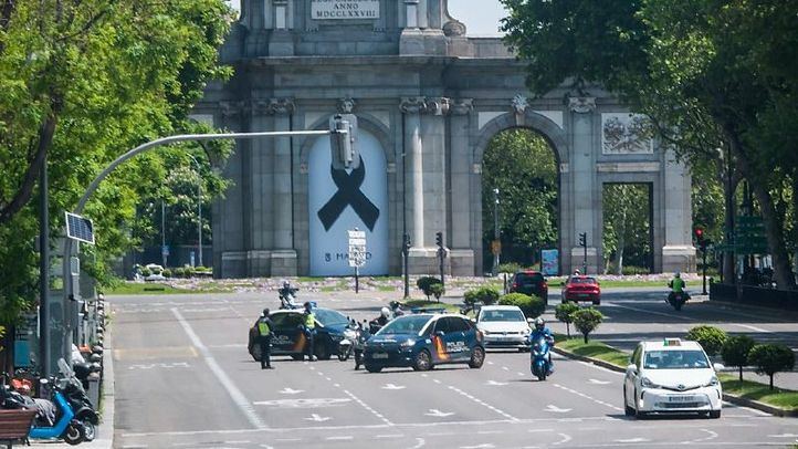 Imagen de archivo de un control policial