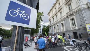 El Ayuntamiento de Madrid estudia alternativas para el carril bici de la Castellana hasta fin de año