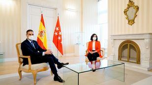 Sánchez y Ayuso acuerdan crear un espacio de cooperación semanal