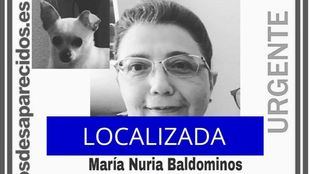 Localizada la mujer de 55 años que desapareció cuando salió a pasear a su perro