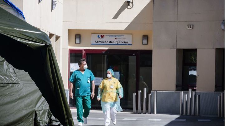 Entrada a Urgencias del Hospital Gregorio Marañón