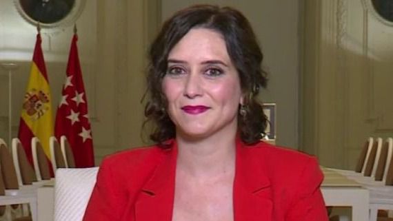La presidenta de la Comunidad de Madrid en Antena 3