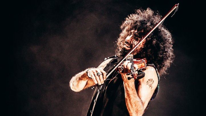 Ara Malikian, violinista, durante un concierto
