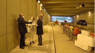 El túnel de la avenida del Planetario será accesible para el peatón antes de 2021