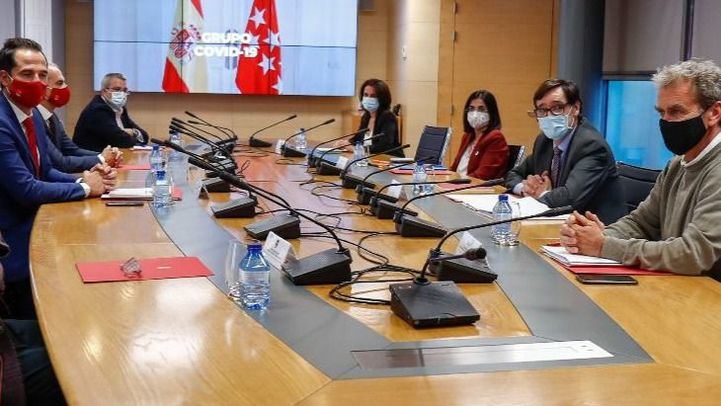 Aguado convocará este martes una nueva reunión del Grupo Covid-19