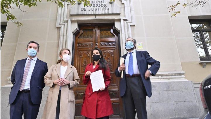 Rocio Monasterio presenta medidas cautelarísimas a la orden del Ministerio de Sanidad