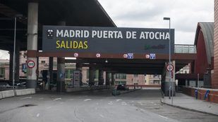 Puerta de Atocha y Chamartín registraron ayer el número más bajo de viajeros desde el estado de alarma