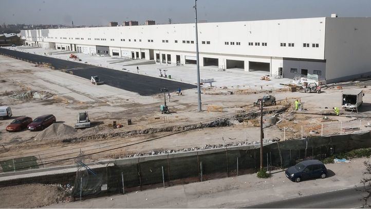 Plataforma logística PAL M-40 en Villaverde.