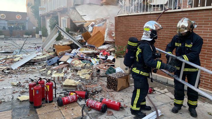 Explosión en San Martín De la Vega