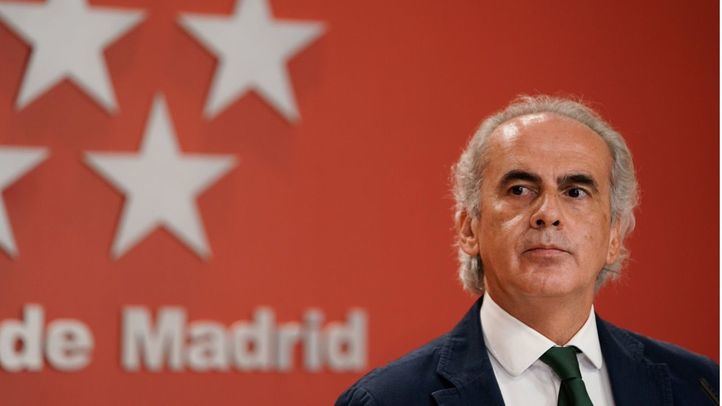 Enrique Ruiz Escudero, consejero de Sanidad