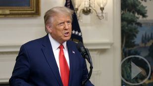 Trump recibe el alta sin tener una PCR negativa