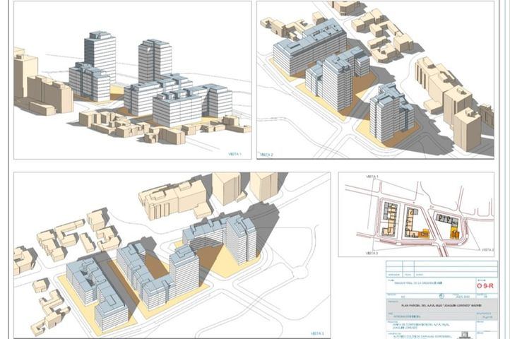 Plan para la ordenación del ámbito Joaquín Lorenzo, en Fuencarral-El Pardo.