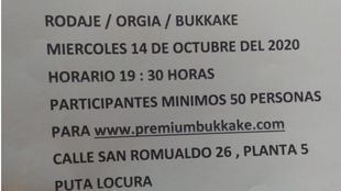 Torbe, denunciado por grabar una película sexual en la que participaban 50 personas en pleno estado de alarma