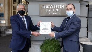 El Palace, primer hotel cinco estrellas en obtener su distintivo Garantía Madrid