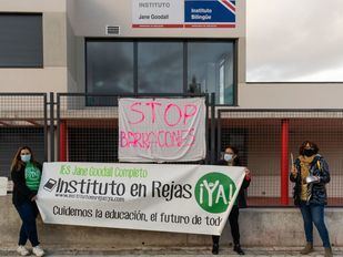 Rejas denuncia que la Comunidad busca "sustituir" la ampliación de su instituto por un barracón