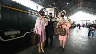 El museo del Ferrocarril celebra el Día del Tren