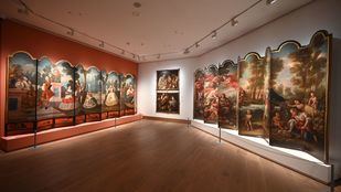 La casa de México acoge las pinturas de la Ciudad de México de los siglos XVII y XVIII