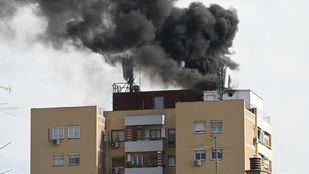 Incendio en La Elipa