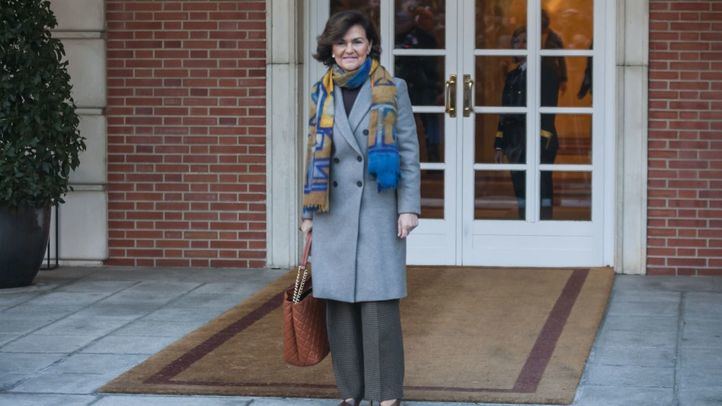 Carmen Calvo, vicepresidenta primera del Gobierno