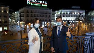 Ayuso pide a Leopoldo López ayuda para España "en un momento muy difícil"