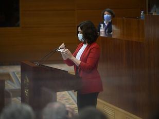 Ayuso defiende que "necesitamos los fondos europeos para sobrevivir"