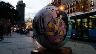 La exposición itinerante 'Lemon Art' decora Madrid con ocho limones gigantes