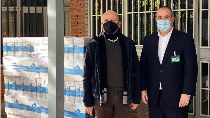 Donación de Mercadona a la Parroquia Santísimo Cristo del Amor