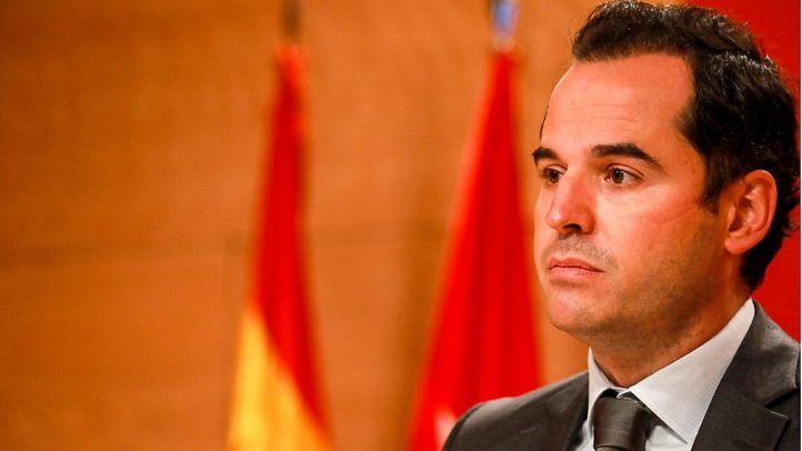 Ignacio Aguado en rueda de prensa tras el Consejo de Gobierno