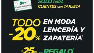 El Corte Inglés anticipa al 23 de noviembre la campaña de Black Friday