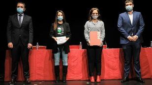 Firma del acuerdo de Gobierno de coalición PSOE-Podemos en Getafe
