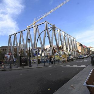 Las obras del centro deportivo municipal de La Cebada avanzan a buen ritmo