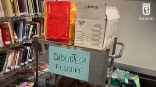 La biblioteca 'Resistiré' del hospital de Ifema, Premio Antonio de Sancha 2020