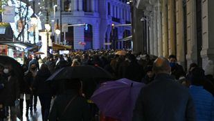 Nueva tarde de aglomeraciones en Madrid