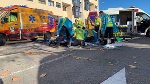 Muy grave tras ser atropellado en un paso de peatones en Villa de Vallecas