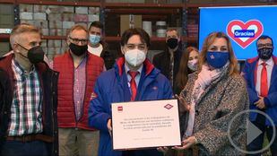 Reconocidas las actuaciones solidarias de Metro