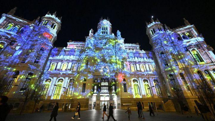 Videomapping en Cibeles