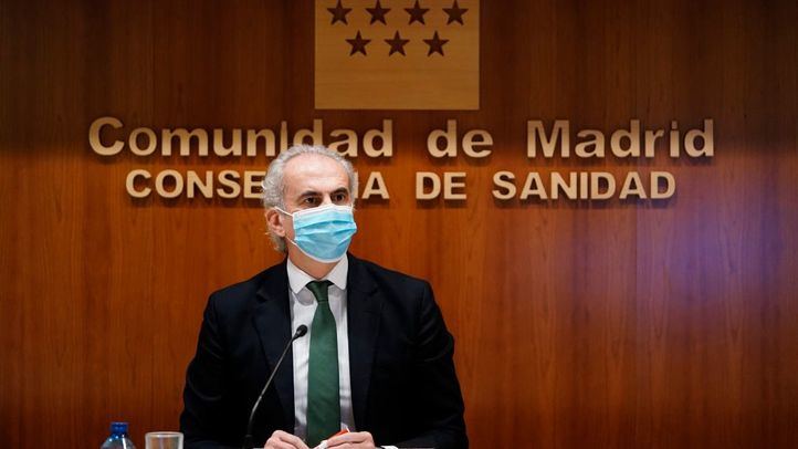 Enrique Ruiz Escudero, consejero de Sanidad de la Comunidad de Madrid.