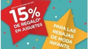 El Corte Inglés regalará el 15% de las compras de juguetes realizadas del 1 al 5 de enero para utilizar en rebajas