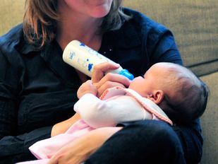 Iris, la primer bebé de 2021 en la Comunidad de Madrid