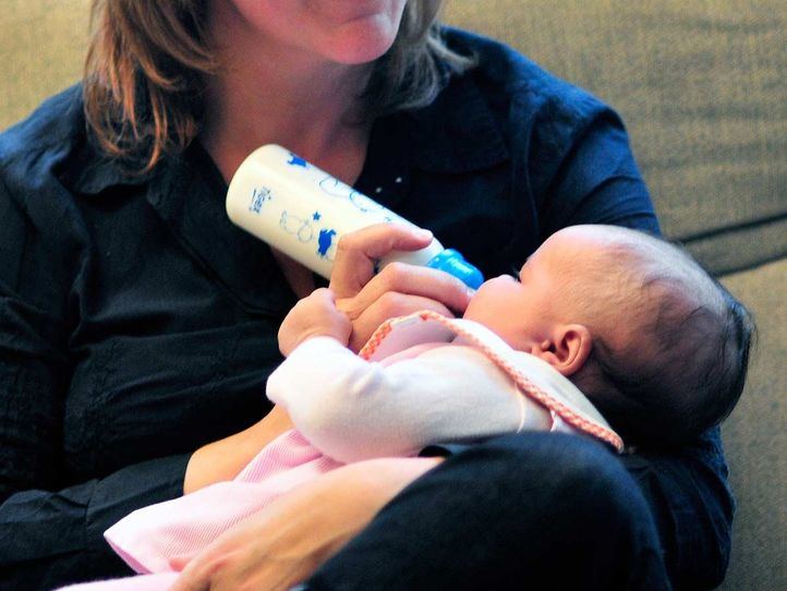 Iris, la primer bebé de 2021 en la Comunidad de Madrid