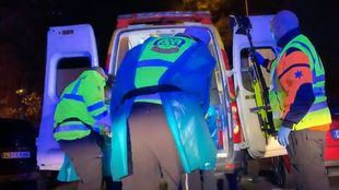 Herido grave tras recibir un disparo en el cuello en una calle de Usera