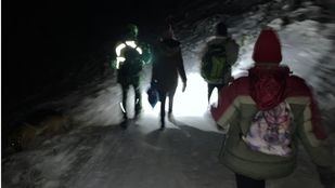 Rescatadas cinco personas en la sierra madrileña con síntomas de hipotermia