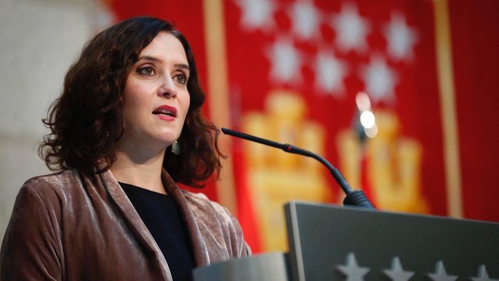 La presidenta de la Comunidad de Madrid, Isabel Díaz Ayuso