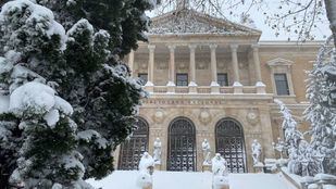La intensa nevada obliga a cerrar teatros, museos y centros culturales