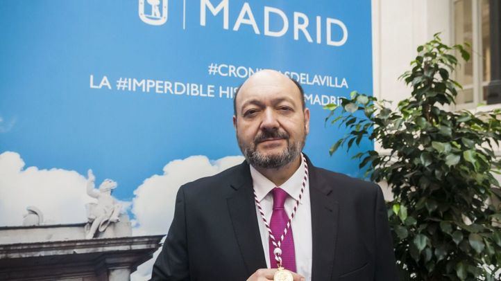 Constantino Mediavilla, galardonado con el Premio de la Asociación de Prensa de Madrid (APM) al Periodista Especializado en Madrid 2019.