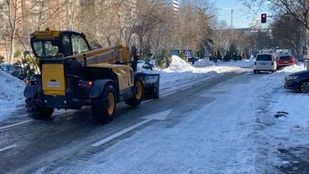 FCC Construcción se vuelca en las tareas de limpieza y recuperación de la movilidad en la ciudad de Madrid