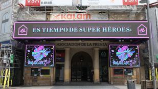 Las pantallas del Palacio de la Prensa ofrecerán el estado de limpieza de nieve de las calles